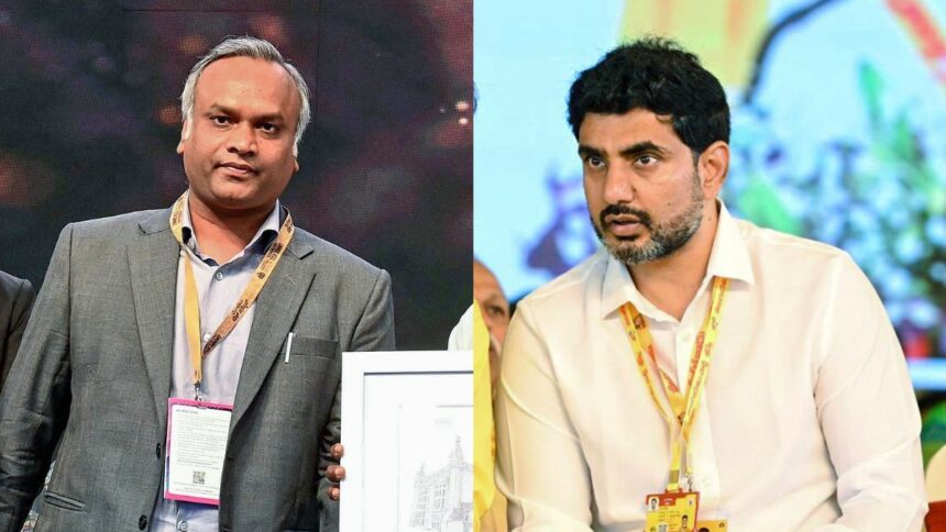 Andhra vs Karnataka battle intensifies: Google's $15 billion investment further intensifies Lokesh-Priyank battle