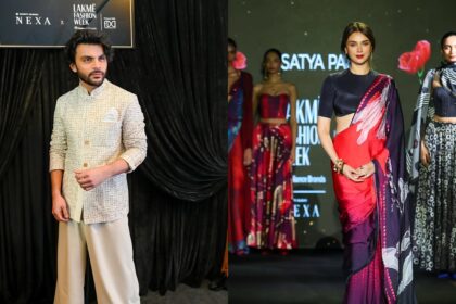 Veer and Aditi at Lakme Fashion Week