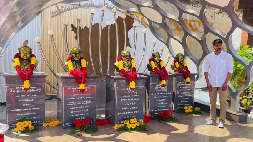 DMK's confidential survey reveals that if TVK, led by Mr. Vijay, leads in the Tennessee polls, it may corner 23% of the vote share.