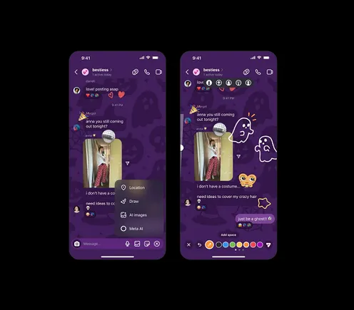 Instagram adds option to draw in DM chat