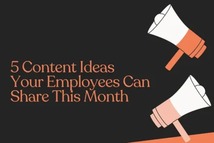 5 Content Ideas for Employees to Share (Infographic)