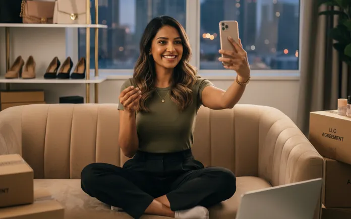 When should an influencer upgrade from a sole proprietorship to an LLC?