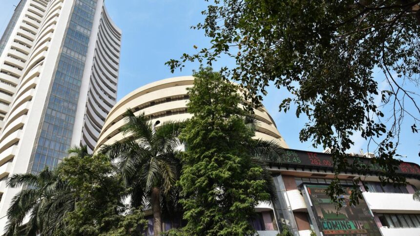 Sensex and Nifty end marginally higher as profit-taking erodes intraday surge