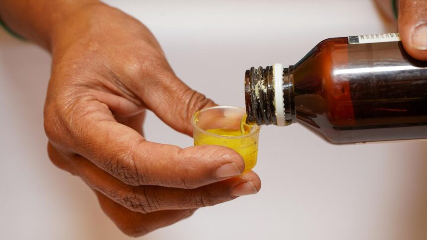 Cough syrup related to the death of two children in Rajasthan. 22 batches of prohibited drugs