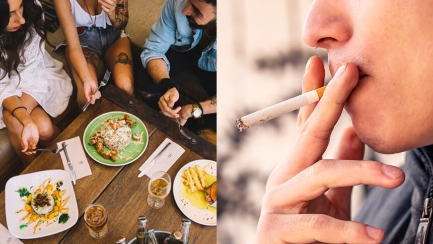 sitting vs smoking