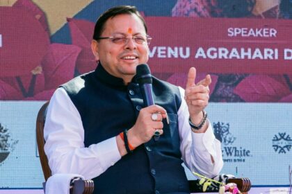 Uttarakhand Chief Minister Pushkar Singh Dhami. (ANI Photo)