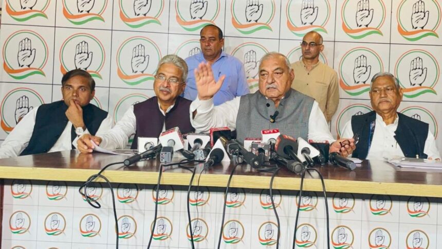 Hooda said Rahul's 'vote choli' claim justifies his stand that the Bharatiya Janata Party has stolen the people's mandate in Haryana.