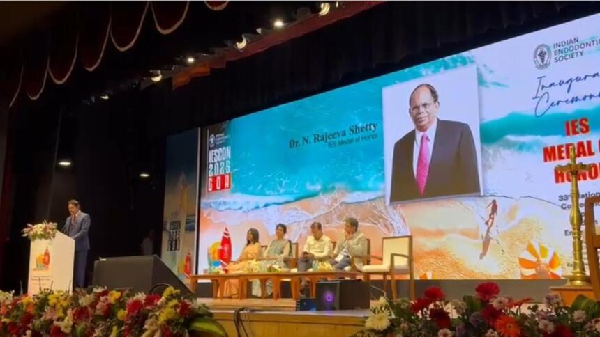 Indian Society of Endodontics confers IES Medal of Honor 2025 on Dr. N. Rajiva Shetty, Karnataka's first endodontist