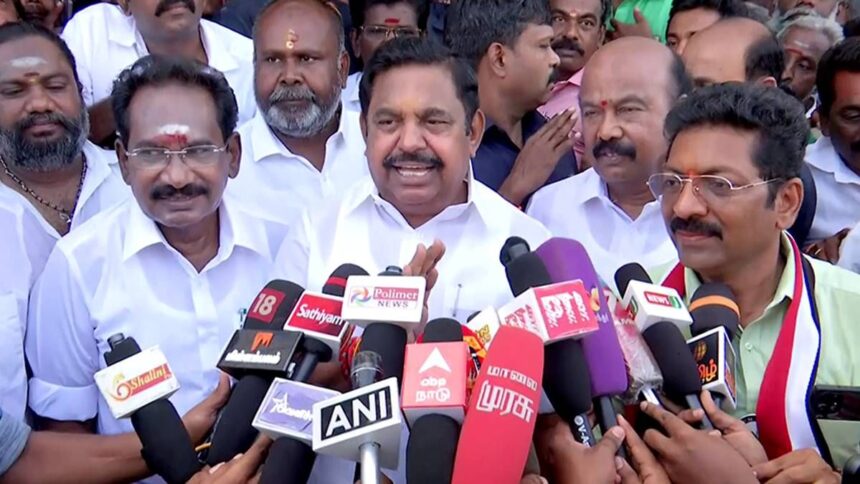 With 82nd district security report card in hand, EPS sends signal to AIADMK cadres - Loyalty alone won't get you a ticket.