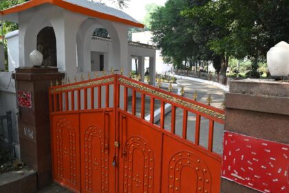 39, Hardinge Road, the new house allotted to RJD leader Rabri Devi by the govt.