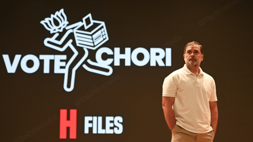 'BJP-RSS faces corruption charges' - Congress attacks 'prominent national' who accused Rahul of defaming EC