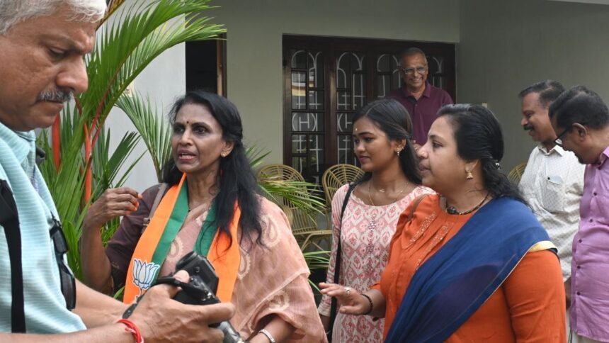 From 'khaki to saffron': 'Raid Sreelekha', once a pioneering IPS in Kerala, aims for panchayat victory with BJP