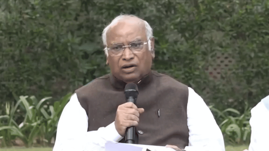 Kharge says RSS should be banned, calls Bharatiya Janata Party and its ideological parent company 'fundamental law and order problem'