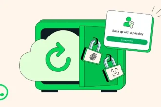 WhatsApp adds passkey protection to chat backups