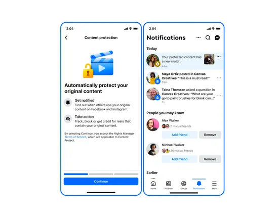 Facebook begins protecting content for creators