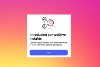 Instagram adds competitor insights for professional accounts