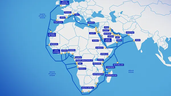 Meta announces completion of 'Core' 2 African submarine cable project