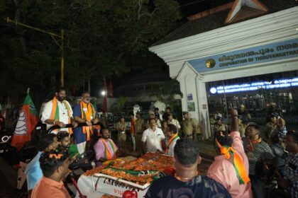 Although the BJP won in Thiruvananthapuram, Christian missionary work in Kerala has not yet penetrated.