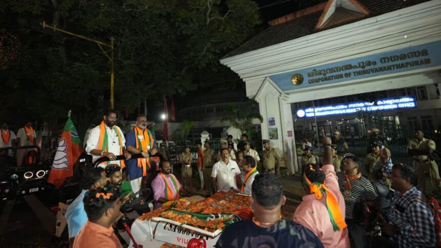 Although the BJP won in Thiruvananthapuram, Christian missionary work in Kerala has not yet penetrated.