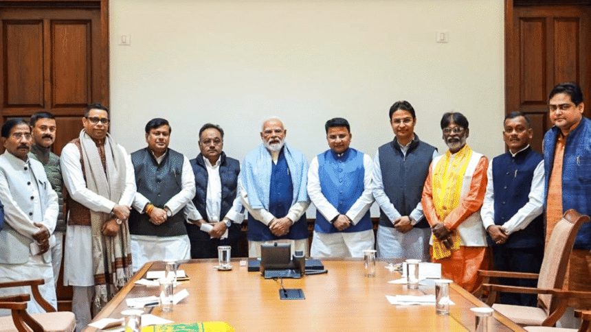 PM Modi talks to Bharatiya Janata Party MPs in parliament, says SIR is a 'cleansing' exercise