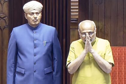 Vice President Radhakrishnan joined the RSS despite pressure from his family who called him "anti-national," says Nadda.