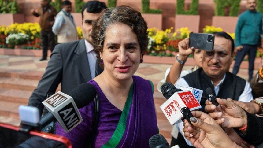 Oppn turns up the heat on Center with Sanchar Saathi app: Priyanka says 'peep', Scindia says option