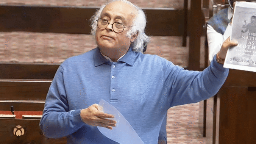 "Do you hate Nehru so much that you embrace Jinnah?" - Jairam attacks the Bharatiya Janata Party during the Vande Mataram debate at RS