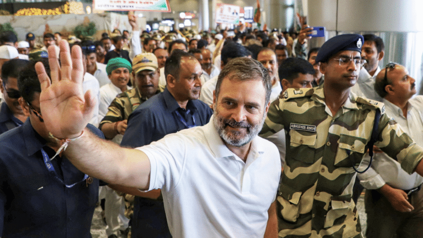 Rahul said it was a "tradition" for foreign leaders to meet the LoP. Indeed they executed Vajpayee under Manmohan.