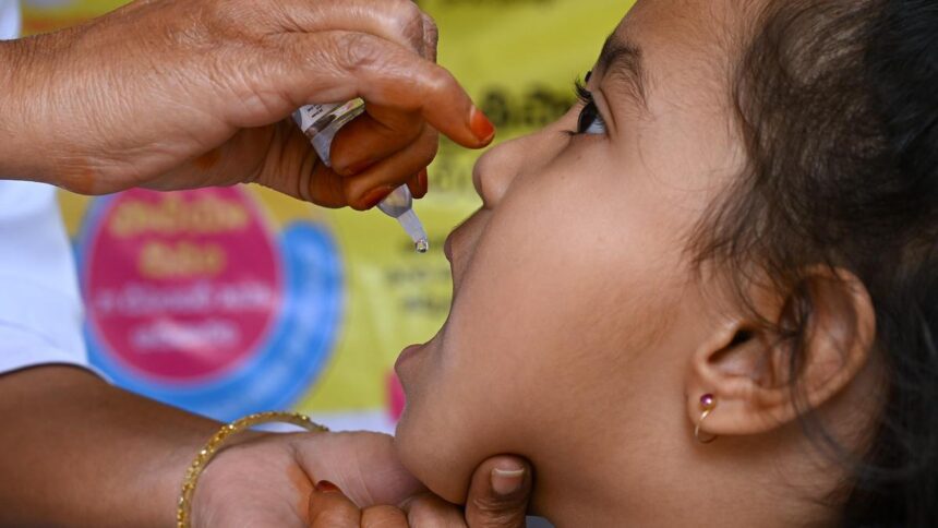 Pulse polio drive: Vizag achieves 70% immunization coverage
