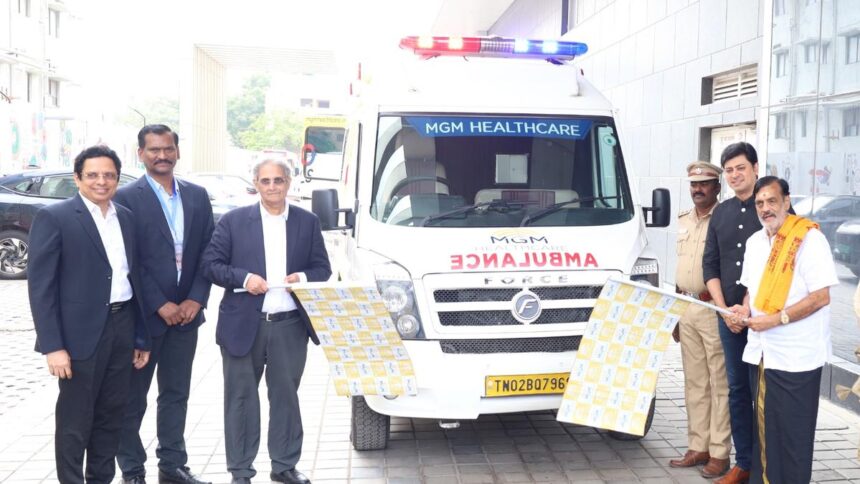 MGM Healthcare launches mobile ECMO ambulance for advanced cardiac and respiratory care