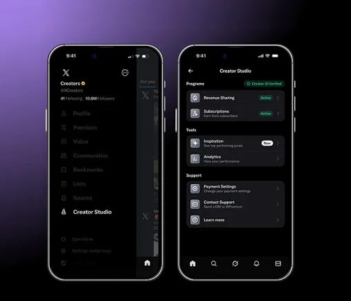 X adds new Creator Studio hub to mobile
