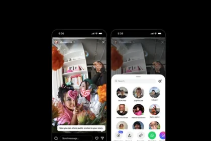 You can now reshare public stories on Instagram