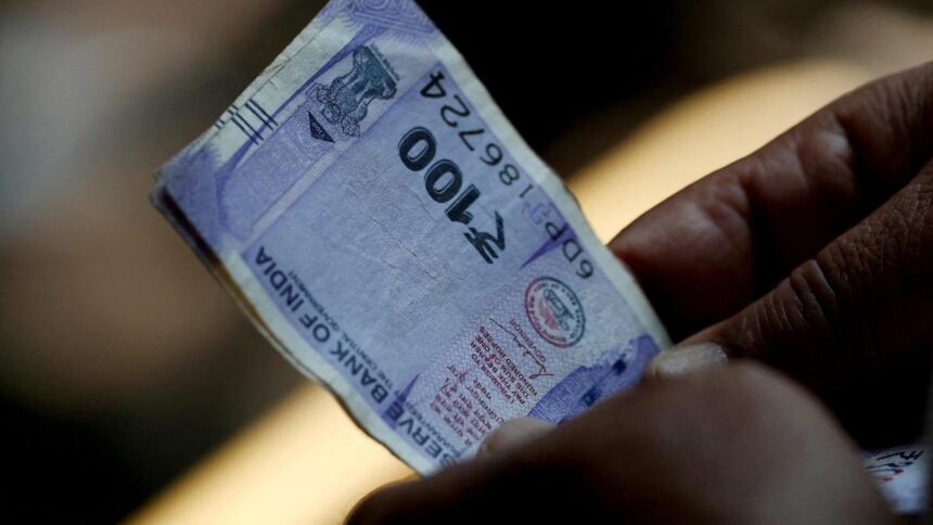 The rupee depreciated by 10 paise to close at Rs 89.98 against the US dollar.