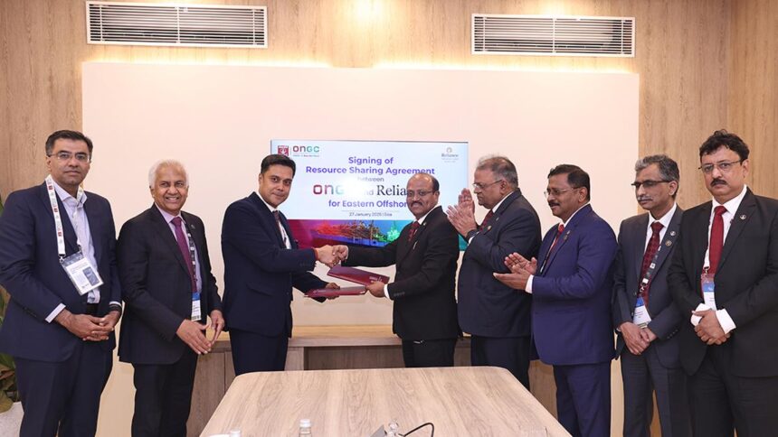 ONGC and Reliance Industries sign memorandum of understanding on sharing deep sea resources on India's east coast