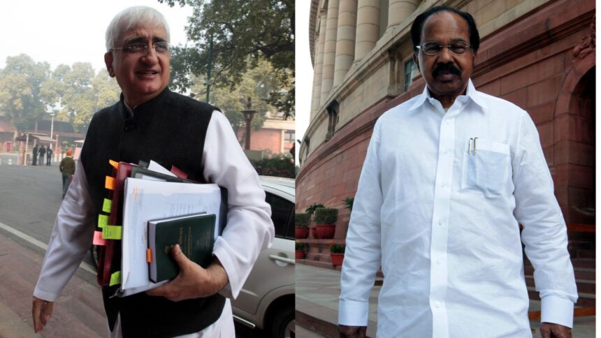 In 2011, then Law Minister Salman Khurshid and Corporate Affairs Minister M Veerappa Moily flagged that the RTI Act was being “misused.” (Express Archive)