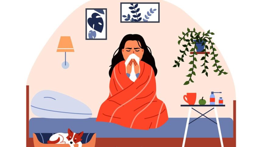 Why do I feel sick as soon as I take a day off?