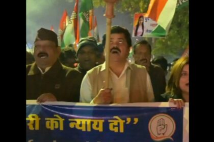 State Congress president Ganesh Godiyal launched a statewide “Nyay Yatra” for the cause of Ankita Bhandari (Photo/X @UKGaneshGodiyal)