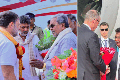 As Siddaramaiah and Shivakumar welcome Rahul, Bharatiya Janata Party claims Karnataka government disrespected German PM