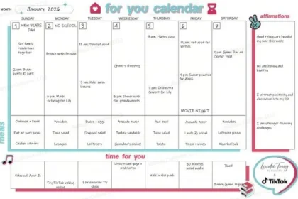 TikTok unveils new calendar to help parents manage their teens' screen time