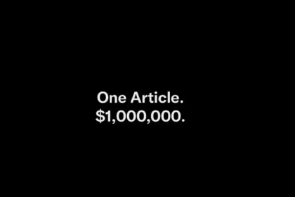 X announces $1 million prize for this month's top X article