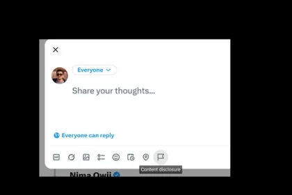 X Experiment with paid promotion tags in-stream