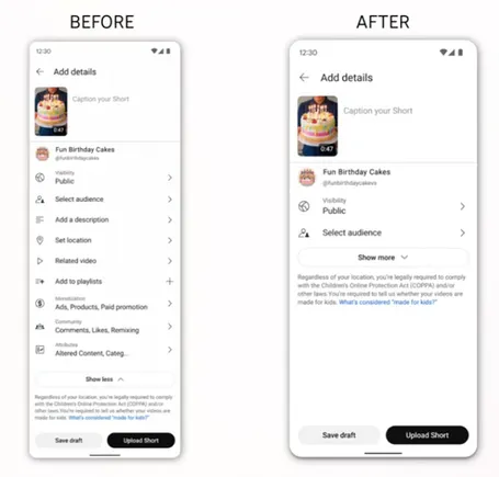YouTube updates mobile video management options