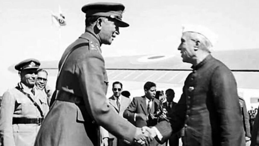 Kodandera Madappa Cariappa and Nehru