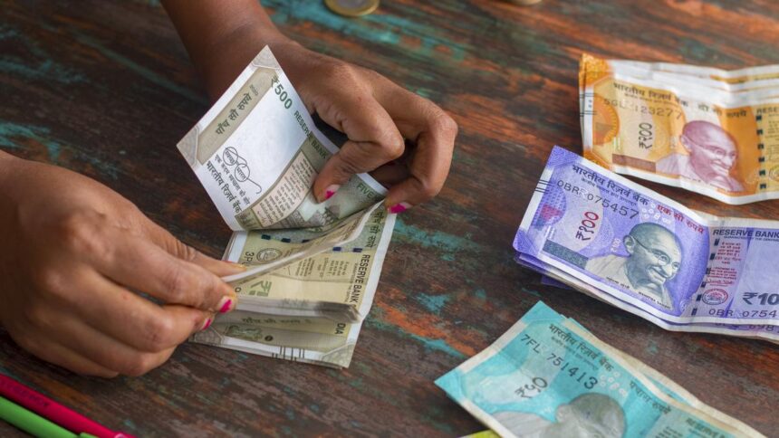 The rupee depreciated by 7 paise to close at Rs 89.94 against the US dollar.