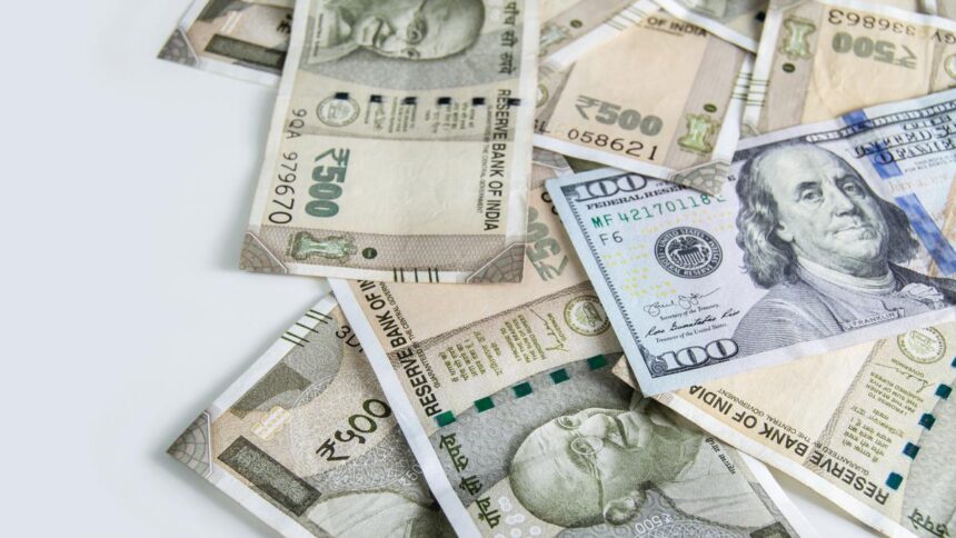 The rupee widened its decline for the fourth consecutive session. It depreciated by 8 paise to end at 90.28 against the US dollar.