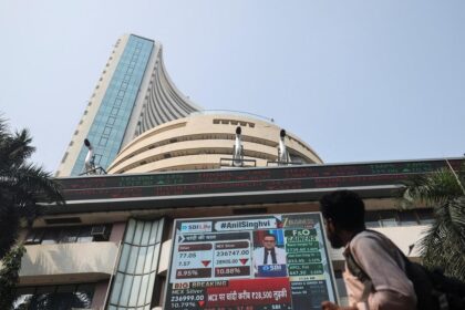 The stock market ended higher. ITC and banks lead recovery as RBI keeps policy rates unchanged
