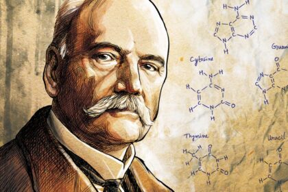 Albrecht Kossel's Nobel Prize-winning discovery of the chemical basis of heredity