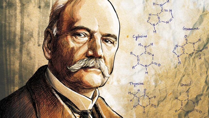 Albrecht Kossel's Nobel Prize-winning discovery of the chemical basis of heredity
