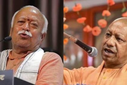 Mohan Bhagwat and Yogi Adityanath