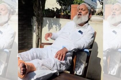 'What do you think now?' Haryana singer-minister Anil Vij breaks a bone, not a broken bone.